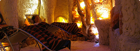 Salzgrotte Salzsauna